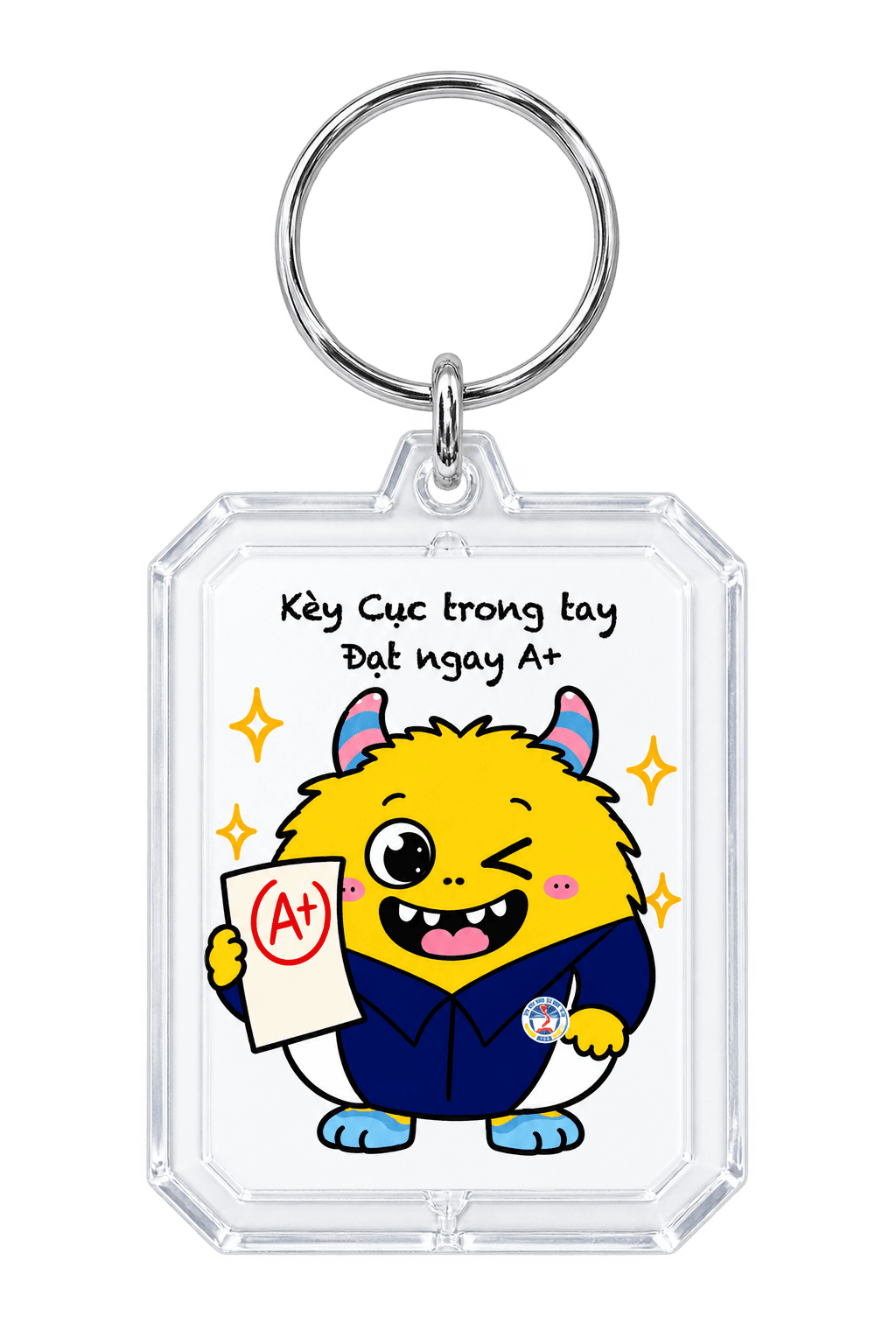 Móc khóa Collection Cục Vàng - Khung Chữ Nhật Basic